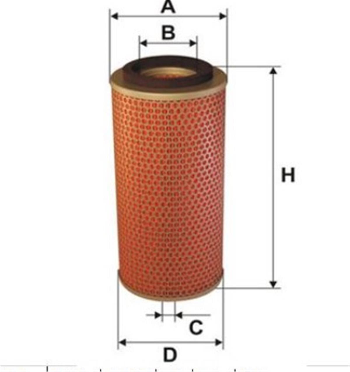 Mitsubishi L300 Hyundai H100 Hava Filtresi Grat 94-08 (Spd)