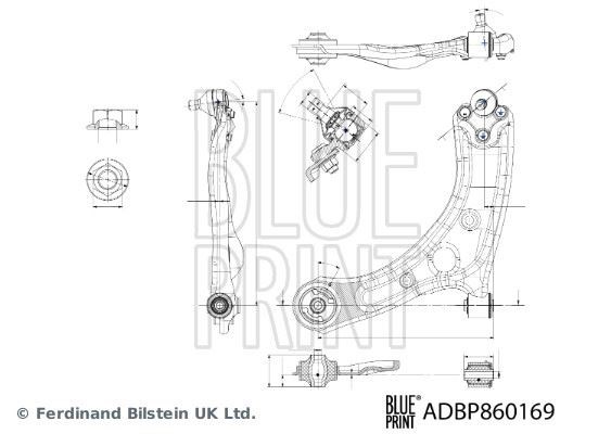 Hyundai Tucson III Salıncak BLUEPRINT