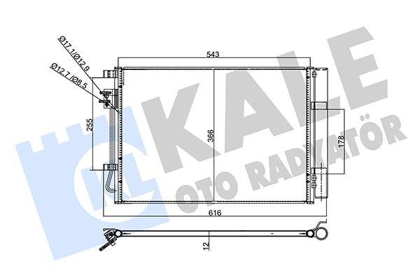 Hyundai i20 Klima Kondenseri KALE-RADYATOR