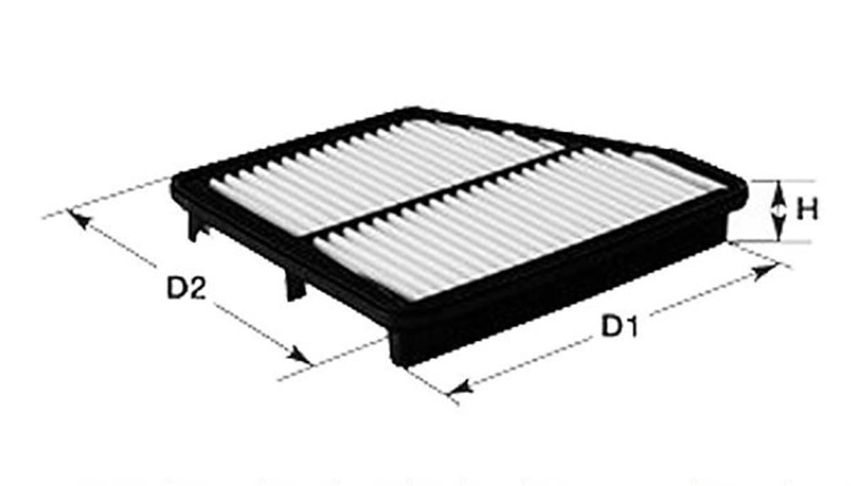 Hyundai Elantra İ30 Kia Ceed Hava Filtresi Grat
