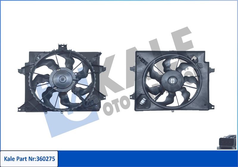 Hyundai Elantra V i30 Kia Cee'd Pro Cee'd Fan Grubu KALE-RADYATOR