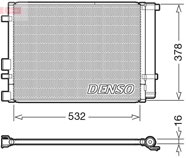Hyundai i20 I Klima Radyatörü DENSO