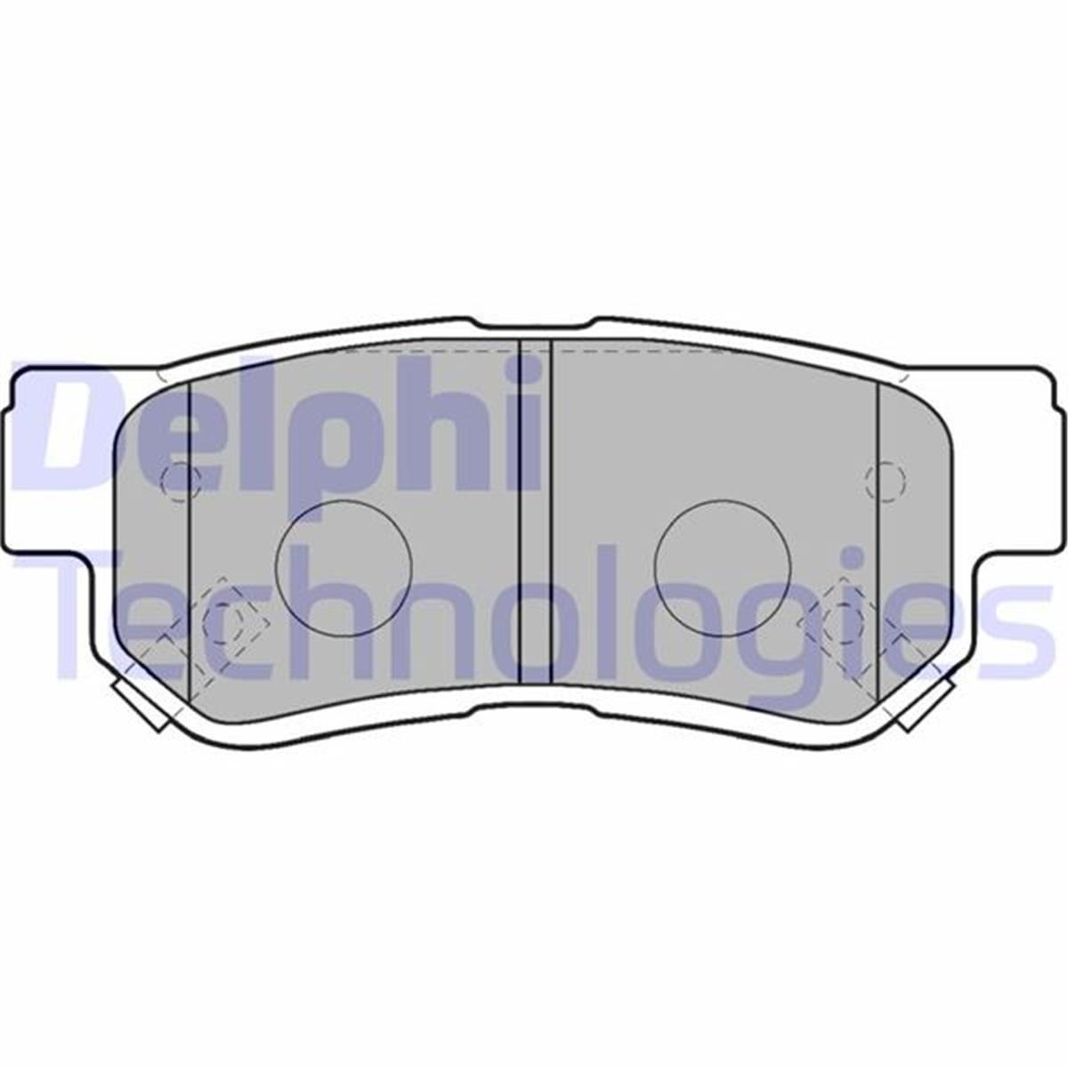 Hyundai Santa Fe Sonata Tucson Arka Fren Balatası Delphi