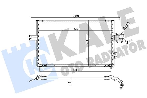 Hyundai Accent I Klima Kondenseri KALE-RADYATOR