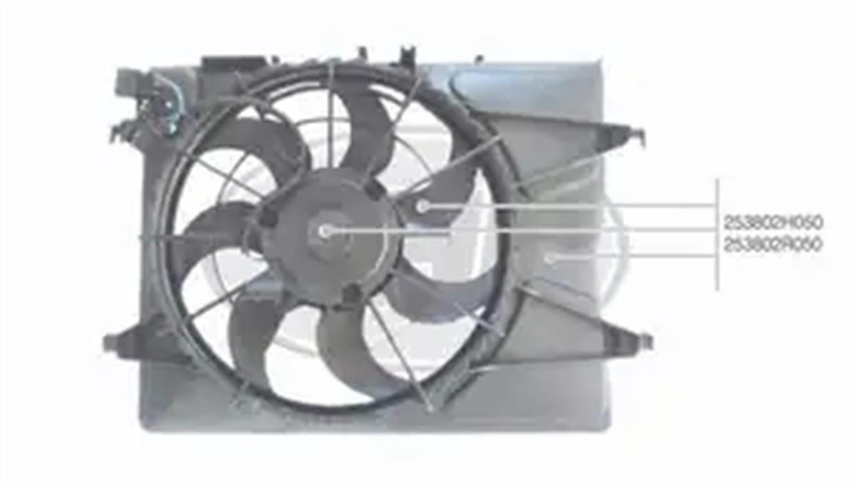 Hyundai İ30 Elantra Radyatör Fanı Bsg Benzinli (2007-2011) 253802H050