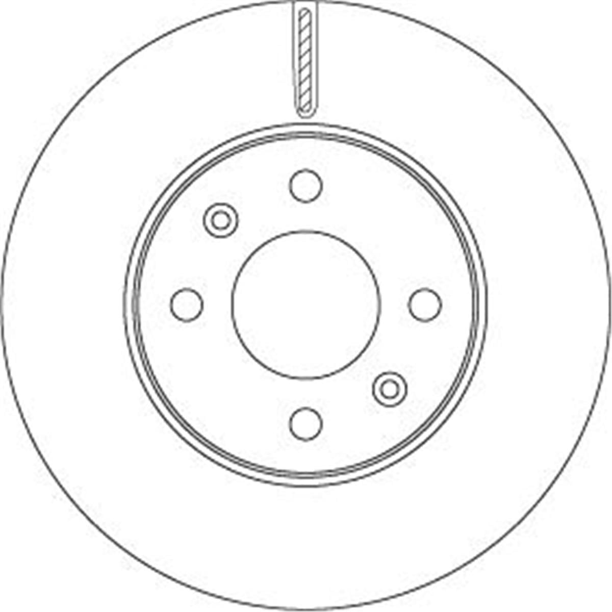 Hyundai I20 (15-20) Kia Rio (2017>) Ön Fren Diski 51712C8000