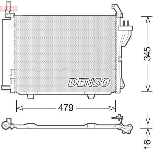 Hyundai i10 I Klima Radyatörü DENSO