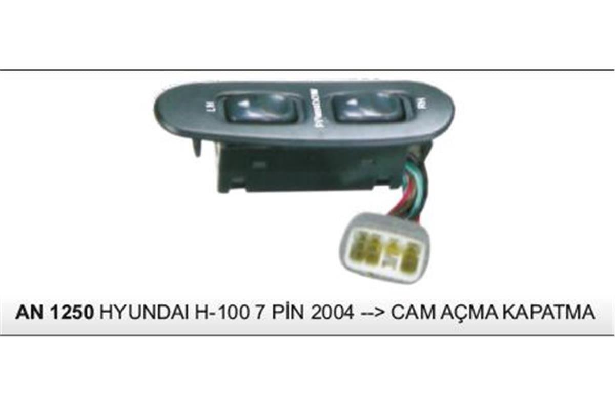 Hyundai H100 Sağ Cam Kaldırma Anahtarı Dodo 7 Pinli (04->) An-1215