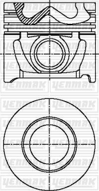 Hyundai Accent Admira CRDI Piston Segman 0.50 03-05 YENMAK