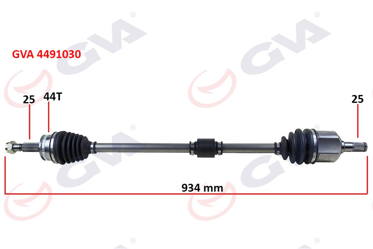 Hyundai Elantra (2001-2006) 1.6L Aks Komple Sağ 495002D112-495002D113