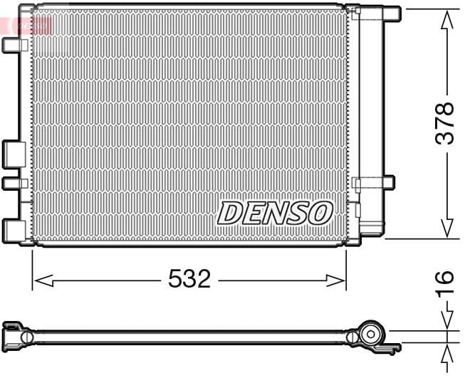 Hyundai i20 I Klima Radyatörü DENSO