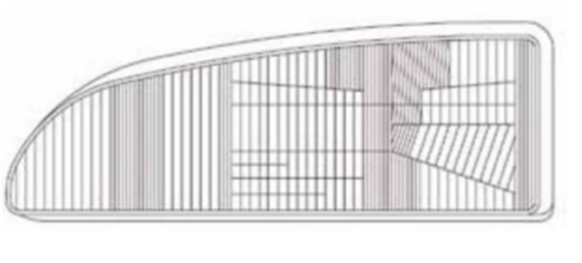 Ayfar H100 Minibüs Sağ Far Camı