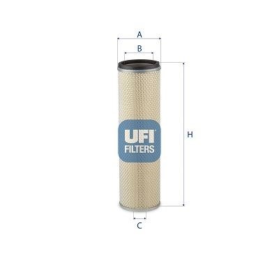 Hyundai Construction Hava Filtresi UFI