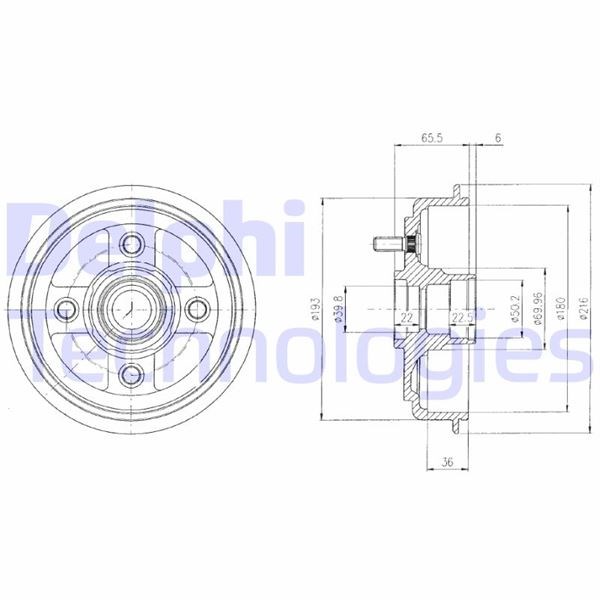 Hyundai Amica Atos Atos Prime Atoz Arka Fren Kampanası DELPHI