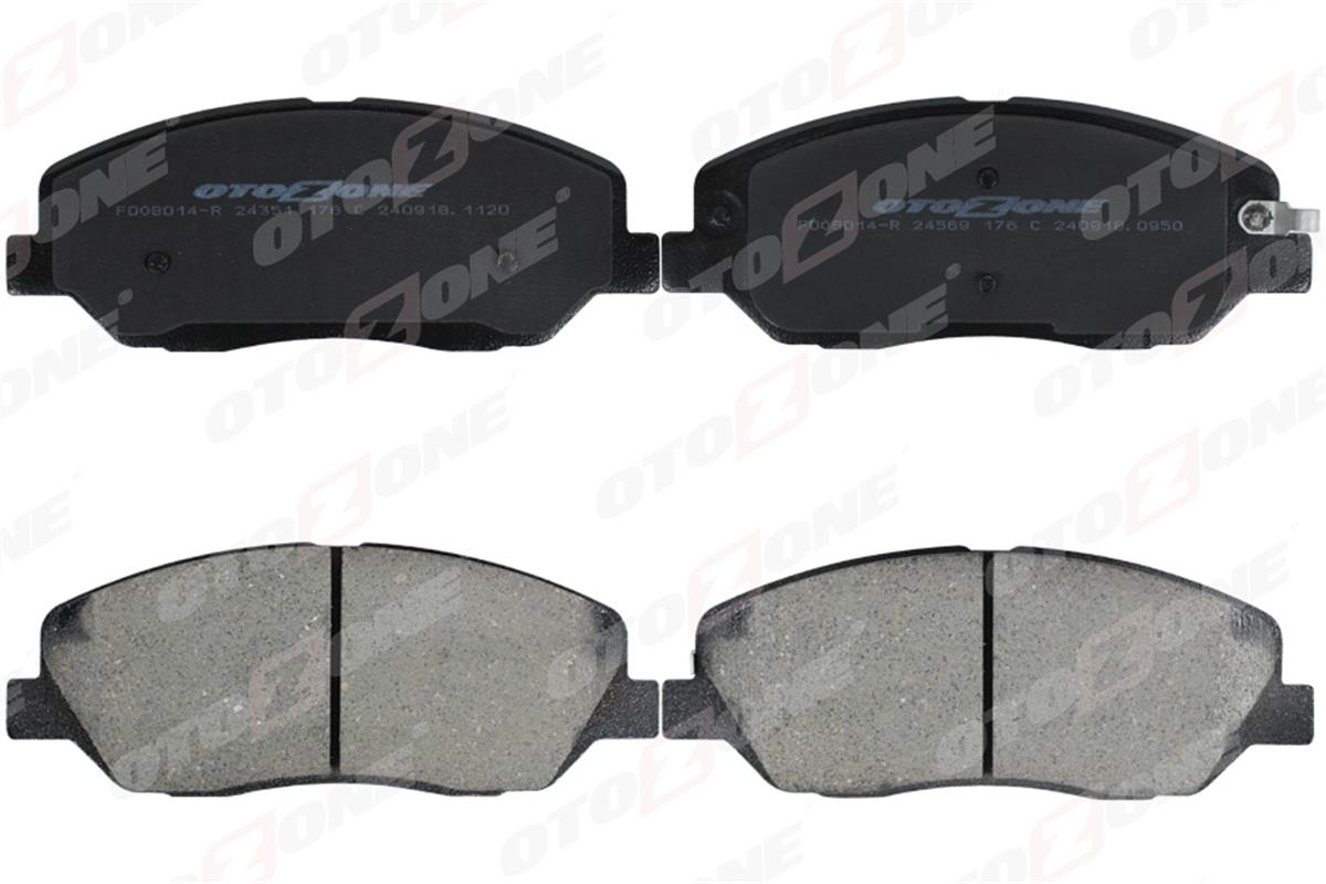 Hyundai Santafe Kia Sorento Ssangyong Actyon Ön Fren Balata 581012Ba10-581012Pa70-Wva24351