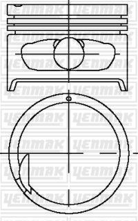 Hyundai Accent 1.5L 4G15 Piston Segman 0.50 95-00 YENMAK