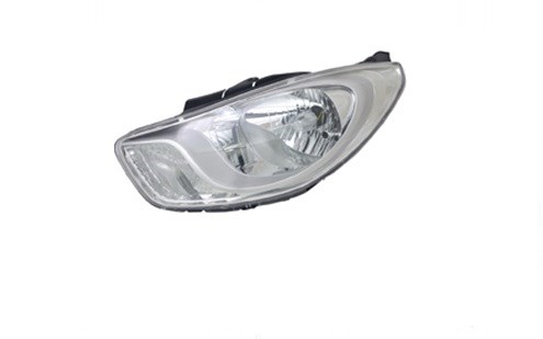 Hyundai i10 Ön Far Krom Elektrikli Motorlu Sol TYC