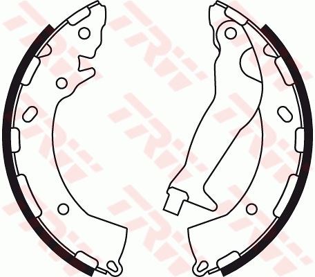 Hyundai I10 I20 Kia Rio Arka Pabuç Balata TRW