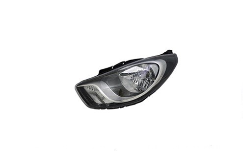 Hyundai i10 Ön Far Elektrikli Motorlu Sol TYC