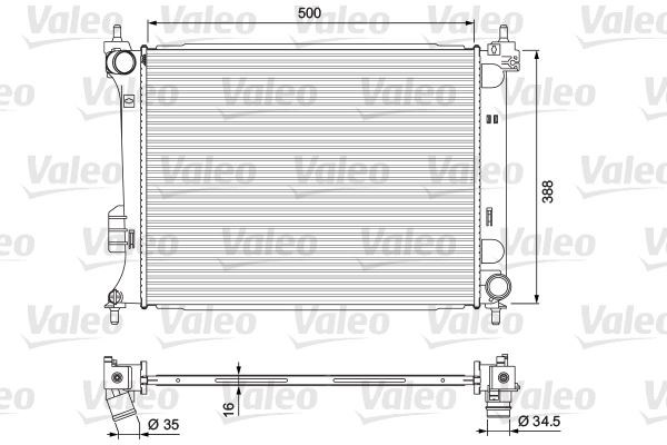 Hyundai i20 Radyatör VALEO