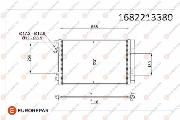 Hyundai i20 Klima Kondanseri EUROREPAR