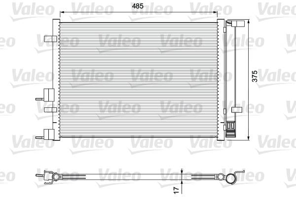 Hyundai i20 Klima Kondenser VALEO