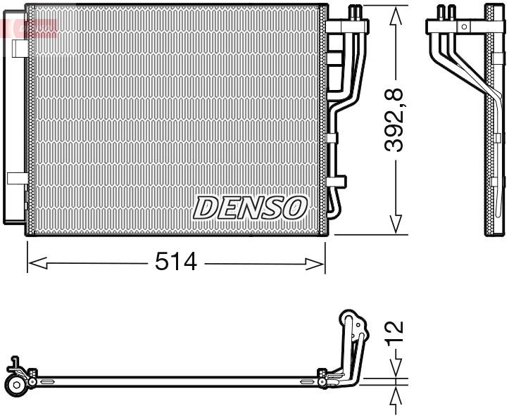 Hyundai i30 Klima Radyatörü Kondenser DENSO