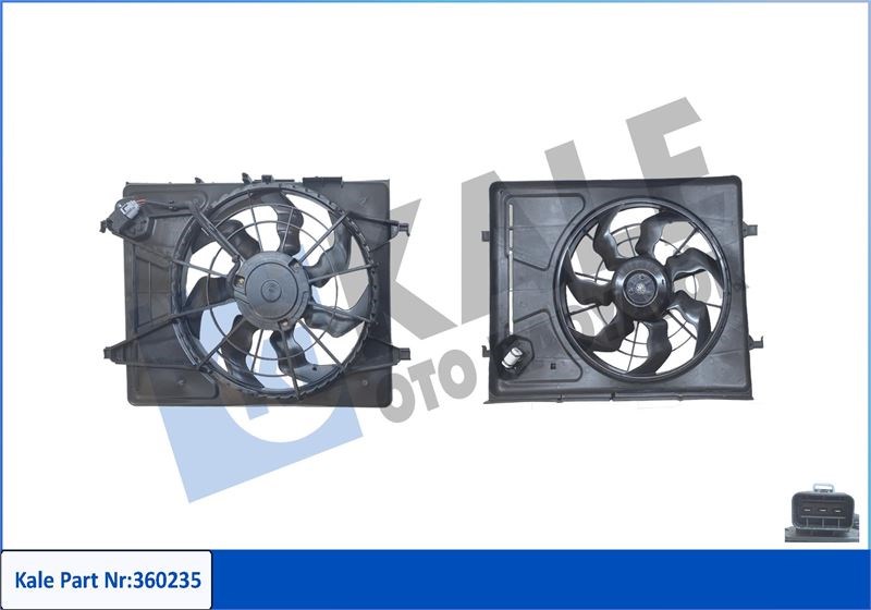 Hyundai i30 Fan Grubu KALE-RADYATOR