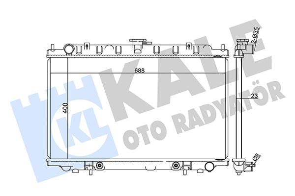 Hyundai i30 Radyatör KALE-RADYATOR