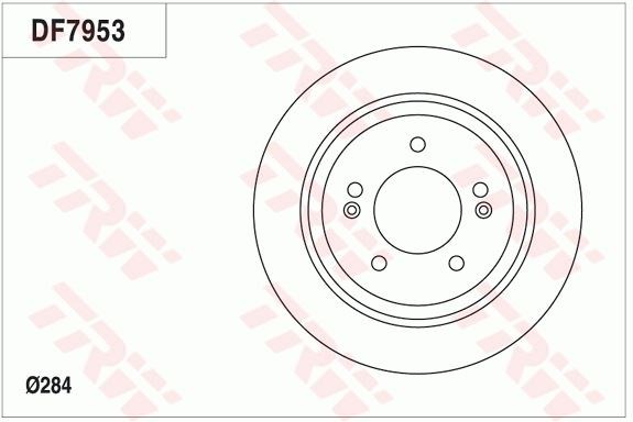 Hyundai i30 Ioniq Kia Xceed Arka Fren Diski TRW