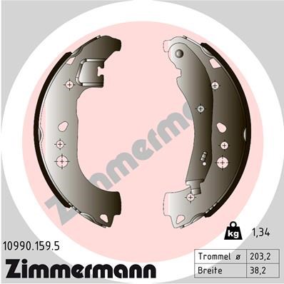 Seat Ibiza Pabuçlu Balata ZIMMERMANN