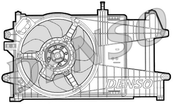 Fiat Idea Radyatör Fanı DENSO