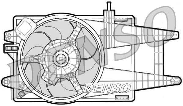 Fiat Idea Radyatör Fanı DENSO