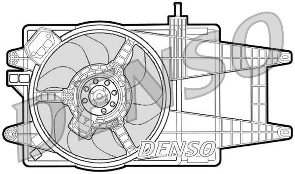 Fiat Idea Radyatör Fanı DENSO