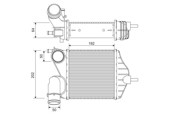 Fiat Idea Turbo Radyatörü VALEO