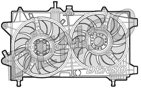 Fiat Idea Radyatör Fanı DENSO