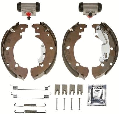 Fiat Idea Punto Lancia Musa Ypsilon Arka Aks Pabuçlu Balata Seti TRW
