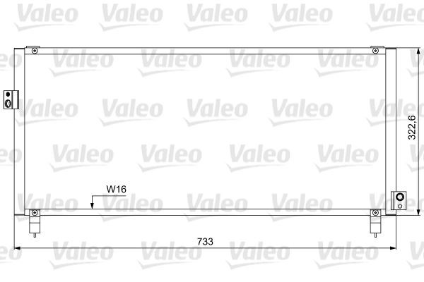 Subaru Impreza Klima Radyatörü VALEO