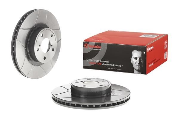 Subaru Impreza BRZ Forester Ön Fren Diski Hava Kanallı Çizik BREMBO