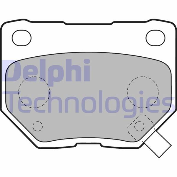 Subaru Impreza Arka Fren Balatası DELPHI
