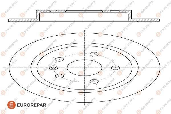 Opel Insignia A Arka Fren Diski 16 Jant EUROREPAR