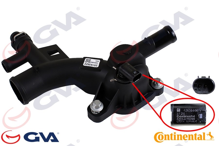 Opel Insignia A Mokka Astra J Corsa D E Chevrolet Cruze Aveo T300 Termostat... GVA