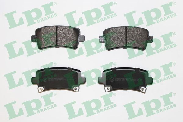 Opel Insignia A Saab 9.5 Chevrolet Malibu Arka Fren Balatası 16 İnç Jant LPR