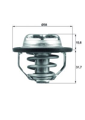 Opel Insignia A Astra J Antara Captiva Astra G Vectra B Zafira A B C Signum... MAHLE