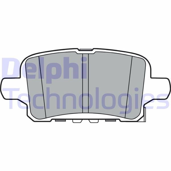 Opel Insignia B Arka Fren Balatası 16 İnç DELPHI