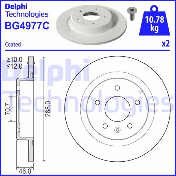 Opel Insignia B Arka Fren Aynası DELPHI