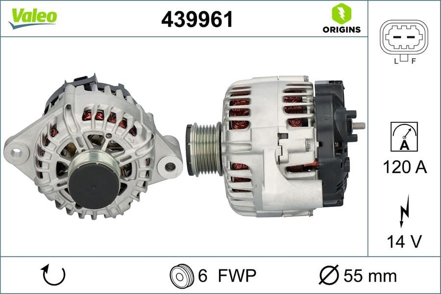 Opel Insignia 2.0 CDTI Alternatör VALEO
