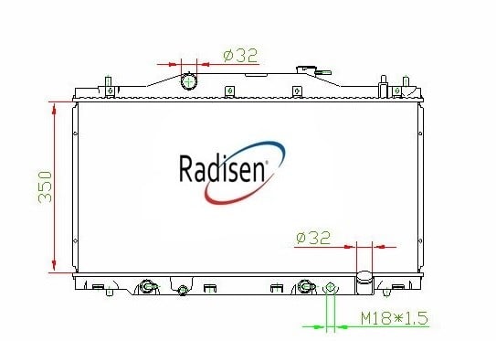 Honda Integra Radyatör RADISEN