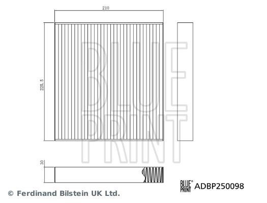 Hyundai Ioniq 6 Kabin Filtresi BLUEPRINT