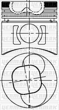 Isuzu NPR 595 Kamyon Piston Segman Q102.0MM STD YENMAK